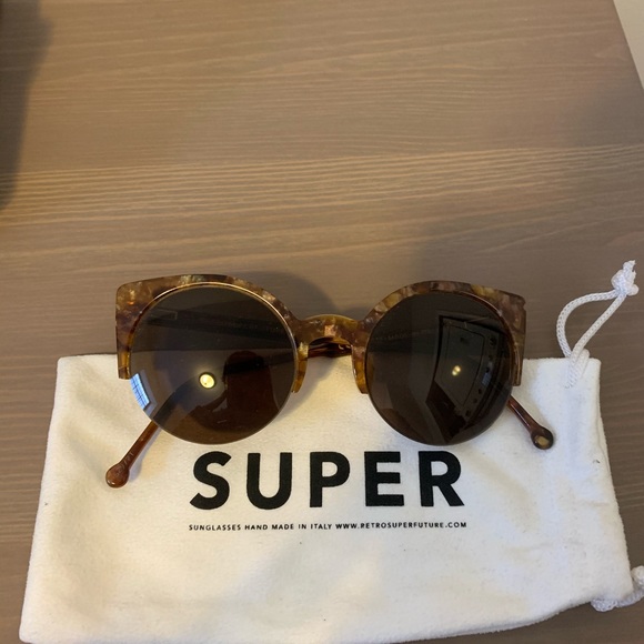 Super Retro Frames Sunglasses - Picture 1 of 5